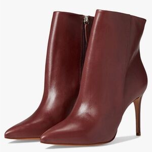 SCHUTZ Burgundy Ankle Boots